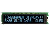 Afişaj OLED alfanumeric 20x2 albastru