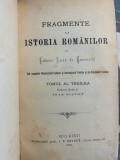 Fragmente din Istoria Romanilor, Hurmuzaki 1900 vol 3 , tradusa de Slavici