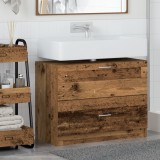 vidaXL Dulap de chiuvetă Lemn vechi 78x37x59 cm Lemn prelucrat