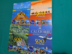 500 DE LOCURI UNICE * NATIONAL GEOGRAFIC/ EDITIE COMPLETA * 4 VOLUME* foto