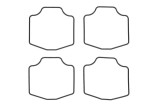 Cumpara ieftin Garnitura camerei plutitoare (cantitate per impachetare: 4buc) pentru YAMAHA XT, XTZ 600/660 1986-2000