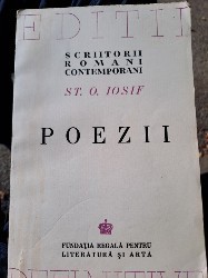 St.O.Iosof- Poezii, 1944, ex nr. 1543 foto
