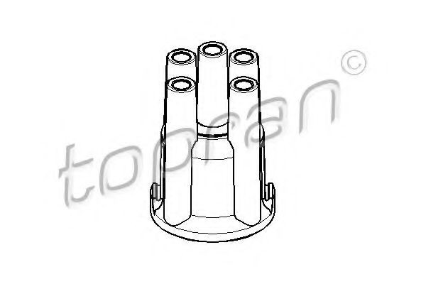 Capac distribuitor OPEL FRONTERA A (5_MWL4) (1992 - 1998) TOPRAN 202 005