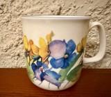 CANA DIN PORTELAN ENGLEZESC- ROSE OF ENGLAND- FINE BONE CHINA H9CM