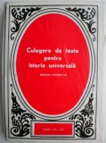 Culegere de texte pentru istoria universala, vol. I. Epoca moderna (1640-1848)