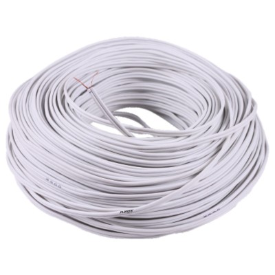 Cablu pentru boxe, alb, 2 x 1.5 mm, 100 m / rola foto