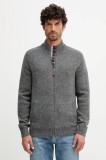 Barbour pulover de l&acirc;nă culoarea negru, MKN1590