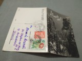 CARTE POSTALA FELICITARE MUNTII BUCEGI -CHEILE TATARULUI CIRCULATA
