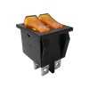 Intrerupator CR 37x31x25mm dublu 15A 250Vac portocaliu