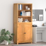 Cumpara ieftin Set de Mobilier pentru Depozitare cu raft cu usa 2 buc. natural