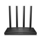 ROUTER TP-LINK wireless 1900Mbps MU-MIMO 4 porturi Gigabit 4 antene externe Dual Band 2.4 GHz+5 GHz AC1900 &quot;Archer C80&quot;