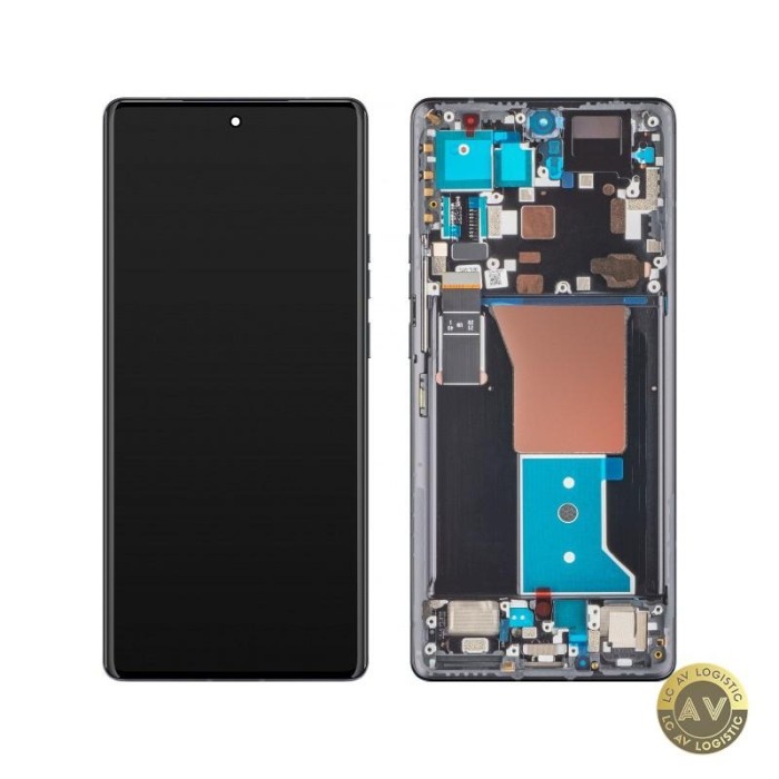 Display cu Touchscreen Motorola Edge 40 Pro cu Rama Negru (Interstellar Black) Service Pack 5D68C22010