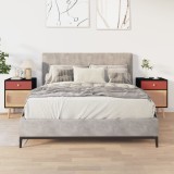 vidaXL Noptiere, 2 buc, negru, 40x30x55 cm, lemn prelucrat 352145