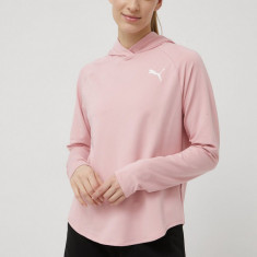 Puma bluză 586858 femei, culoarea roz, uni 586858