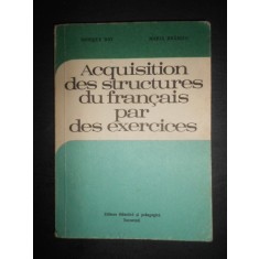 Monique Boy - Acquisition des structures du francais par des excercices