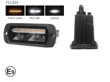 Cumpara ieftin Proiector LED multifunctional lampa de lucru cu DRL alb si lumina de avertizare R65 - pentru incastrare 4 functii IP65 67K - 12-24V