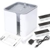 Dispenser Apa Automat Sofia CONCEPT&reg;, Pentru pisici si caini, 3 Filtre Carbon, 2 L, Alb/Gri