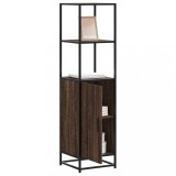 Cumpara ieftin Gossi dulapuru stejar maro 35,5x35x139 cm lemn si metal prelucrat