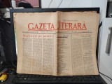 Gazeta literară, 29 noiembrie 1956, nr. 48 (142), De vorbă cu Eugen Barbu, Caracudi, comentattor la Europa Liberă oftează, de Haralamb Zincă, A0001
