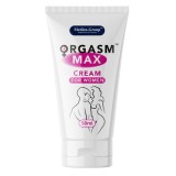 Cremă MEDICA-GROUP OrgasmMax Women, pentru orgasm intens și creșterea libidoului feminin, cu ginkgo biloba, 50 ml