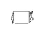 Intercooler Mercedes Vito 112 CDI (W638), 03.1999-2003, motor 2.1 CDI 60/75/90kw, diesel, cu/fara AC, aluminiu brazat/plastic, 291x264x50 mm,