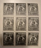 Rom&acirc;nia 1920 Ferdinand h&acirc;rtie pelur MNH