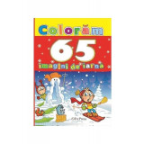 Colorăm 65 imagini de iarnă - Paperback brosat - *** - Erc Press