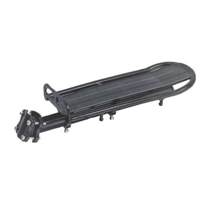 Portbagaj spate pentru bicicleta, 32 x 13 cm, montare pe tija, compatibilitate universala foto