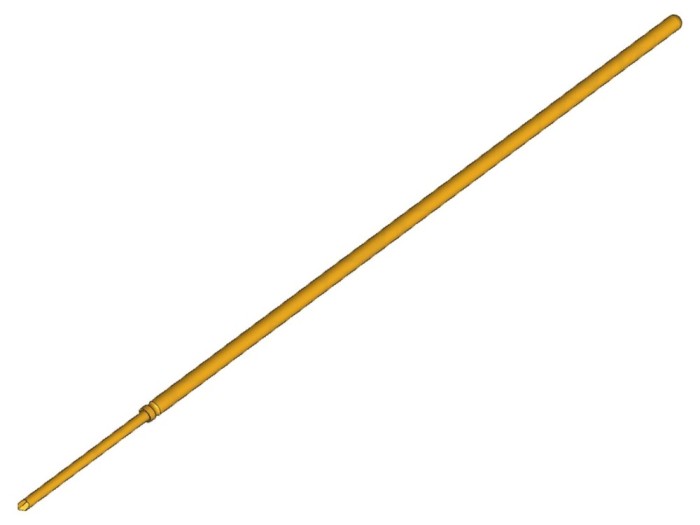 Ac de testare 4,3mm 2A, aurit
