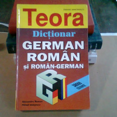 DICTIONAR GERMAN ROMAN SI ROMAN GERMAN - ALEXANDRU ROMAN