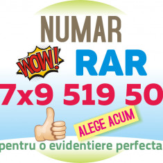 Numar TOP VIP - 07x9.519.509 special gold usor cartela platina aur numere usoare