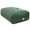 Rezervor Apa Pliabil 2100L vidaXL PVC Verde - Bazin Colectare Apa Pluviala, Irigatii
