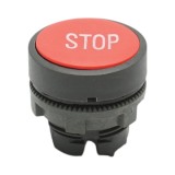 Cap buton comanda STOP rosu &Oslash;22 mm compatibil ZBE Breckner Germany