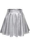 Fustă mini cu paiete EDLMKM pentru femei, fustă mini casual de bază cu talie &icirc;naltă, outfit pentru petreceri, cluburi și ieșiri de seară, fustă cu scl