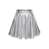 Fustă mini cu paiete EDLMKM pentru femei, fustă mini casual de bază cu talie &icirc;naltă, outfit pentru petreceri, cluburi și ieșiri de seară, fustă cu scl