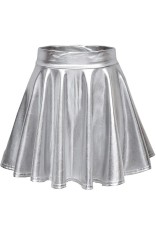 Fustă mini cu paiete EDLMKM pentru femei, fustă mini casual de bază cu talie &icirc;naltă, outfit pentru petreceri, cluburi și ieșiri de seară, fustă cu scl