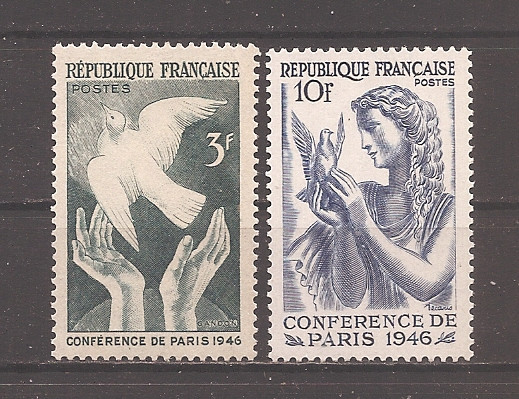 Franta 1946 - Conferința de pace, MNH