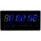 Ceas digital de perete cu temperatura si data, LED-uri culoare albastra JH4622