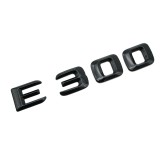 Emblema E 300 Negru, pentru spate portbagaj Mercedes, Mercedes-benz