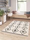 Covor Belgian, Cancun 18711, Crem, Diverse Dimensiuni - 160x230 cm