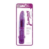 Vibrator Jammy Jelly Dazzly Glitter Purple