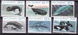 Noua Zeelanda 1988 fauna marina balene MI 1056-1061 MNH, Nestampilat