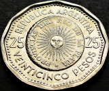 Cumpara ieftin Moneda exotica comemorativa 25 PESOS - ARGENTINA, anul 1966 *cod 5073, America Centrala si de Sud