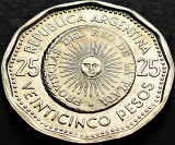 Moneda exotica comemorativa 25 PESOS - ARGENTINA, anul 1966 *cod 5073