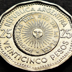 Moneda exotica comemorativa 25 PESOS - ARGENTINA, anul 1966 *cod 5073