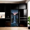 Folie imprimata color pentru decor Frigider, dimensiune 200 x 90cm, model: AVX-FR14, AVEX