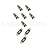 Cumpara ieftin Pachet 9 Becuri LED Interior VW Passat B6 2005-2010