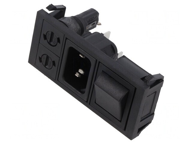 Conector Alimentare AC 10A 250V IEC 60320