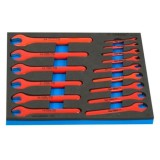 Unior 964VDE1 - Set 15 chei fixe 6-24 mm chei simple