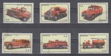 A12 S5 4 - Timbre foarte vechi - Nicaragua - masini pompieri